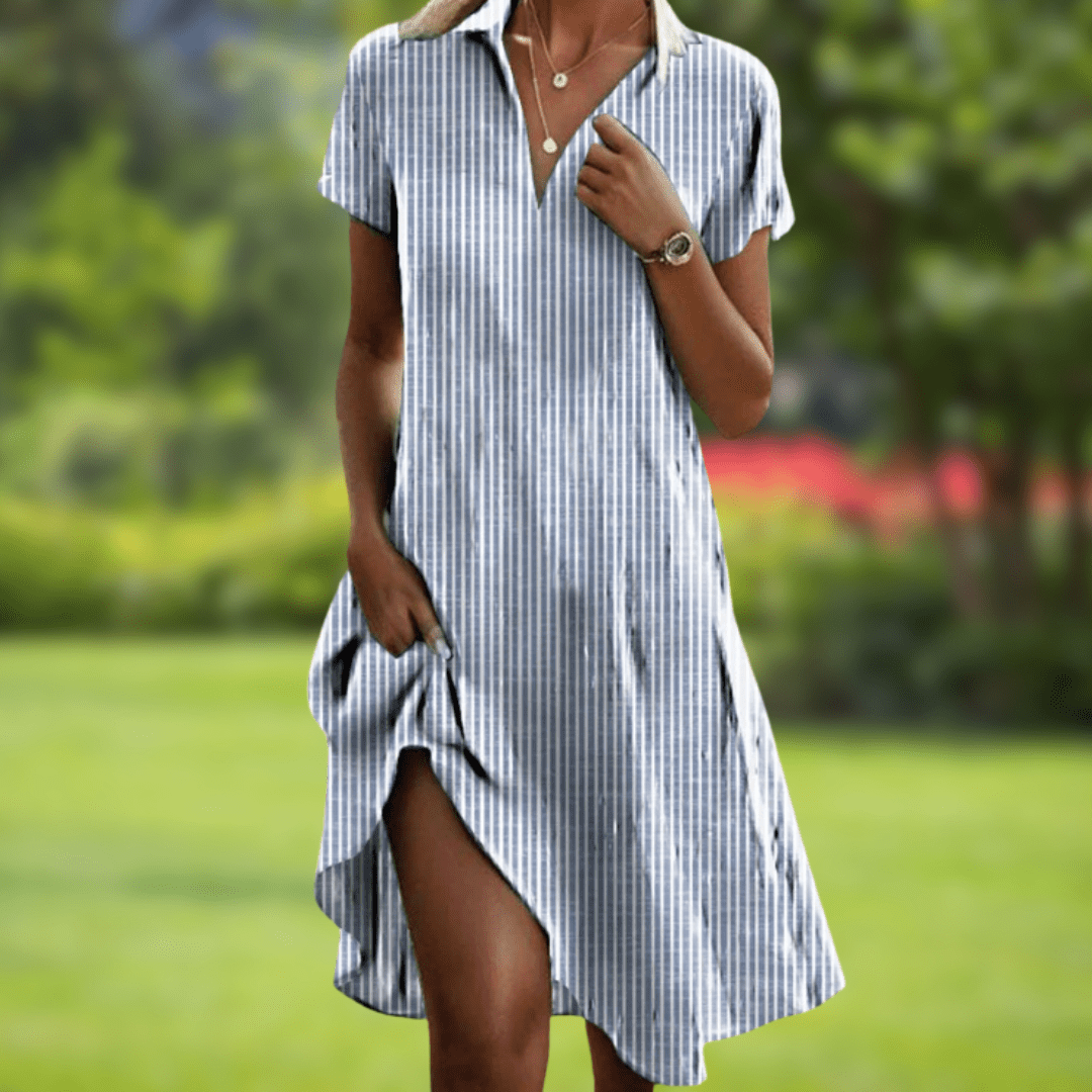 Women’s Elegant V-Neck Dress
