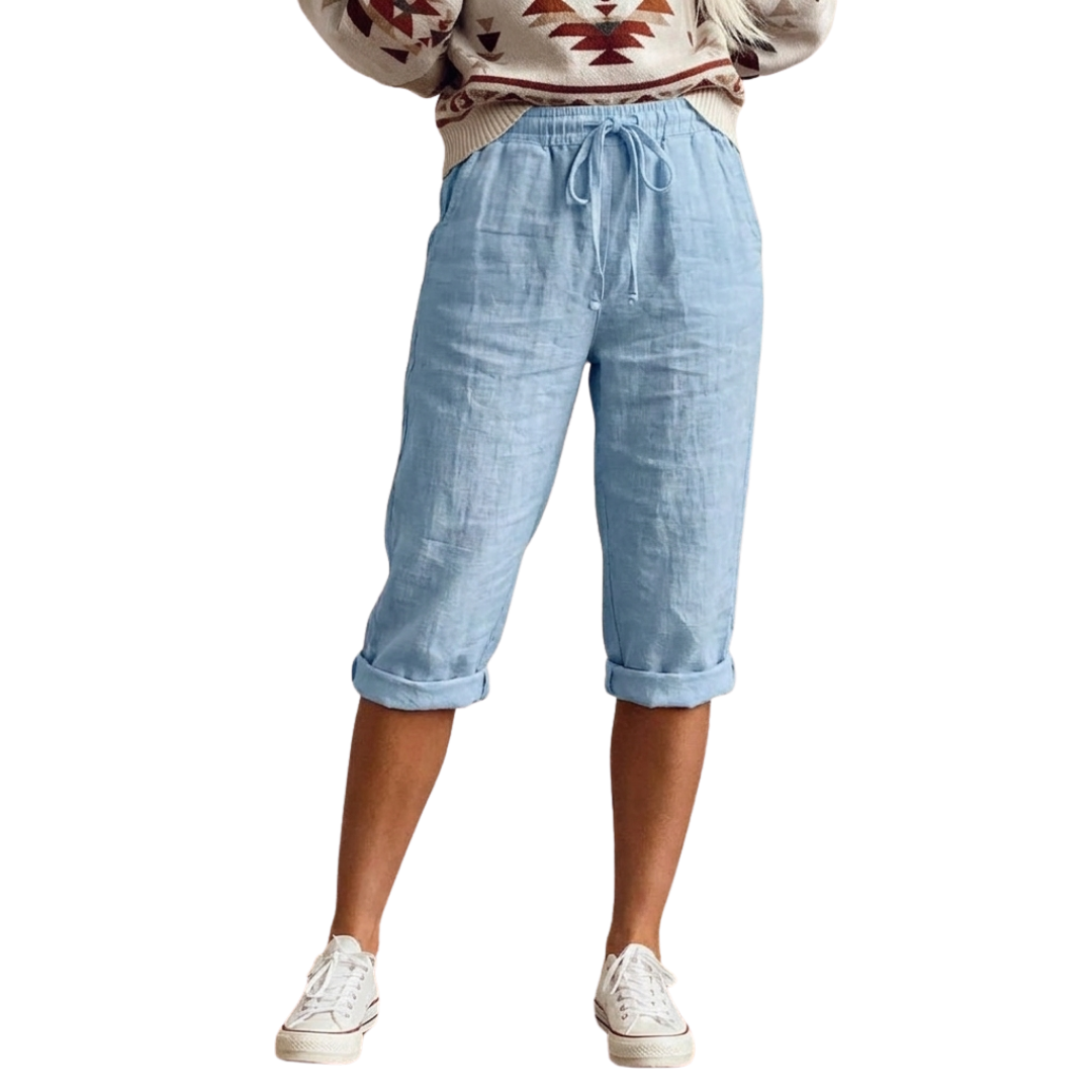 Women’s Cropped Drawstring Pants
