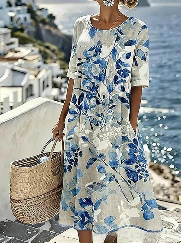 Women’s Floral Boho Maxi Dress
