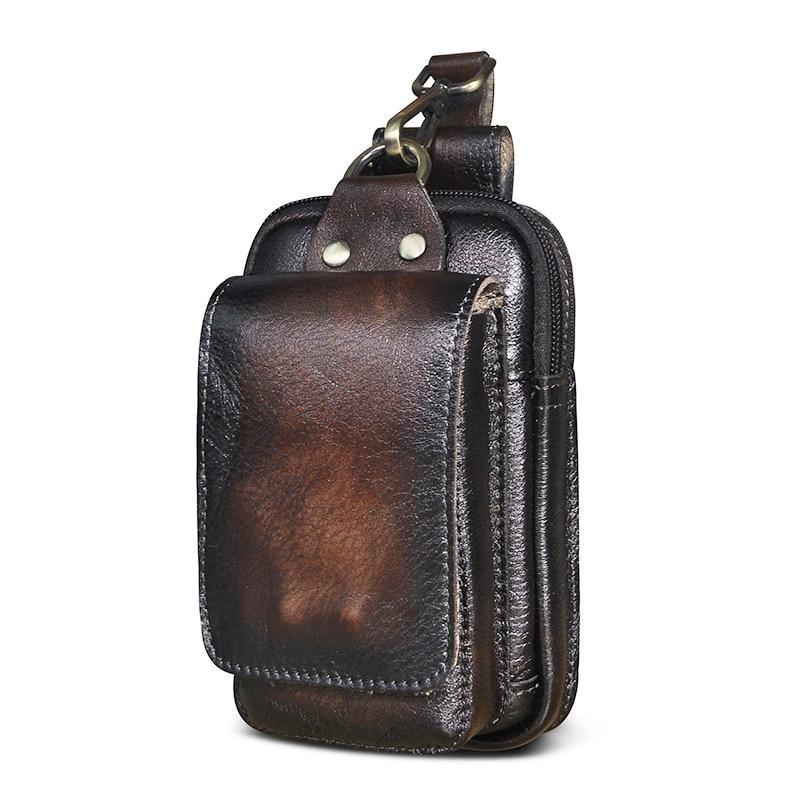 Men’s Leather Waist Bag