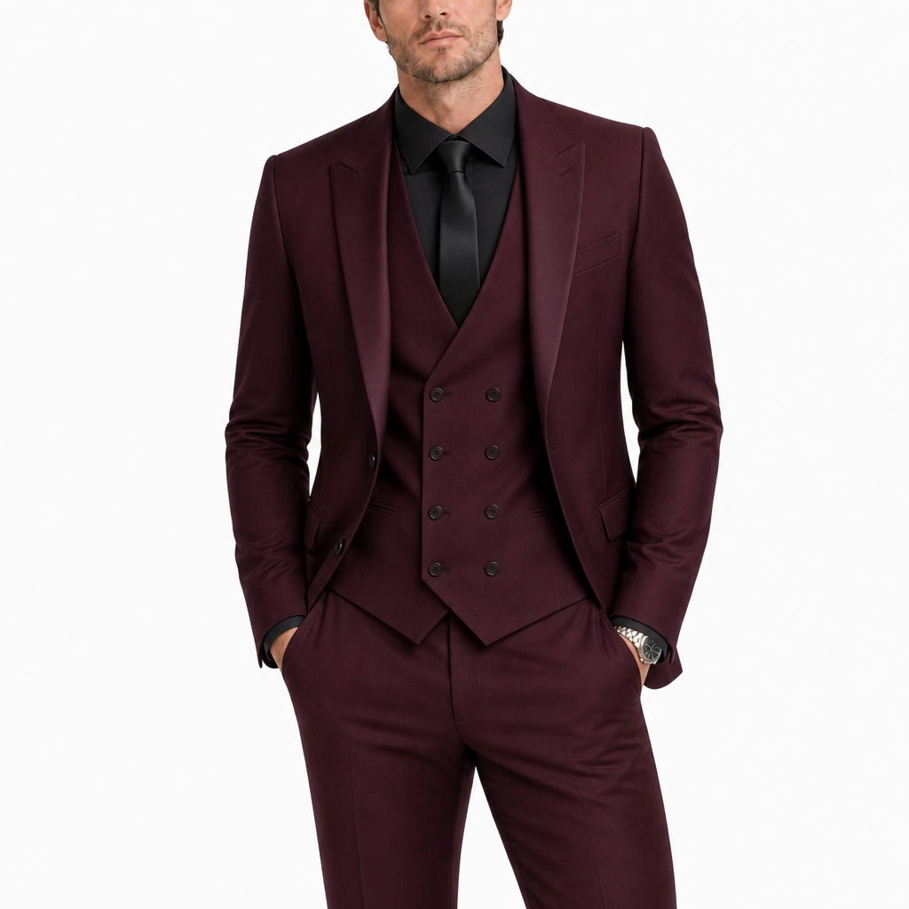 Men’s Three-Piece Formal Suit