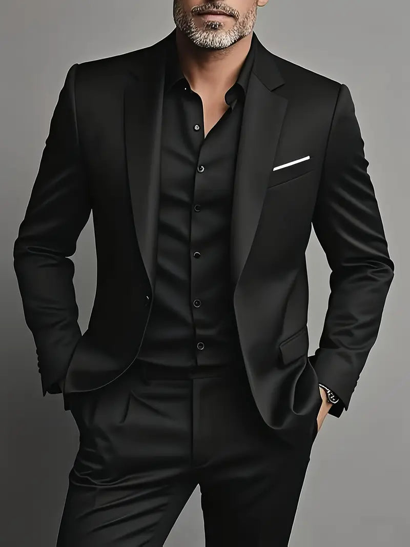 Men’s Slim-Fit Two-Piece Suit