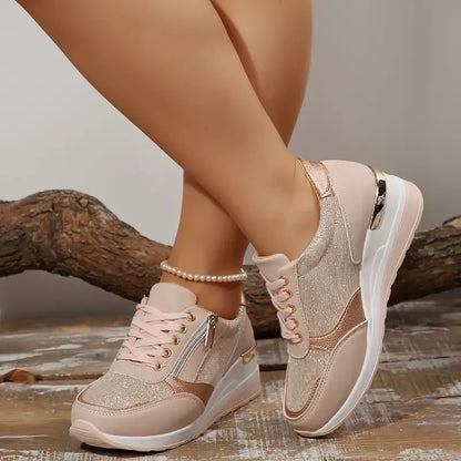 Orthopedic Metal Wedge Sneakers