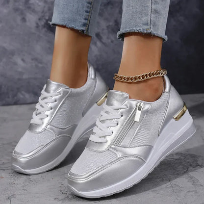 Orthopedic Metal Wedge Sneakers