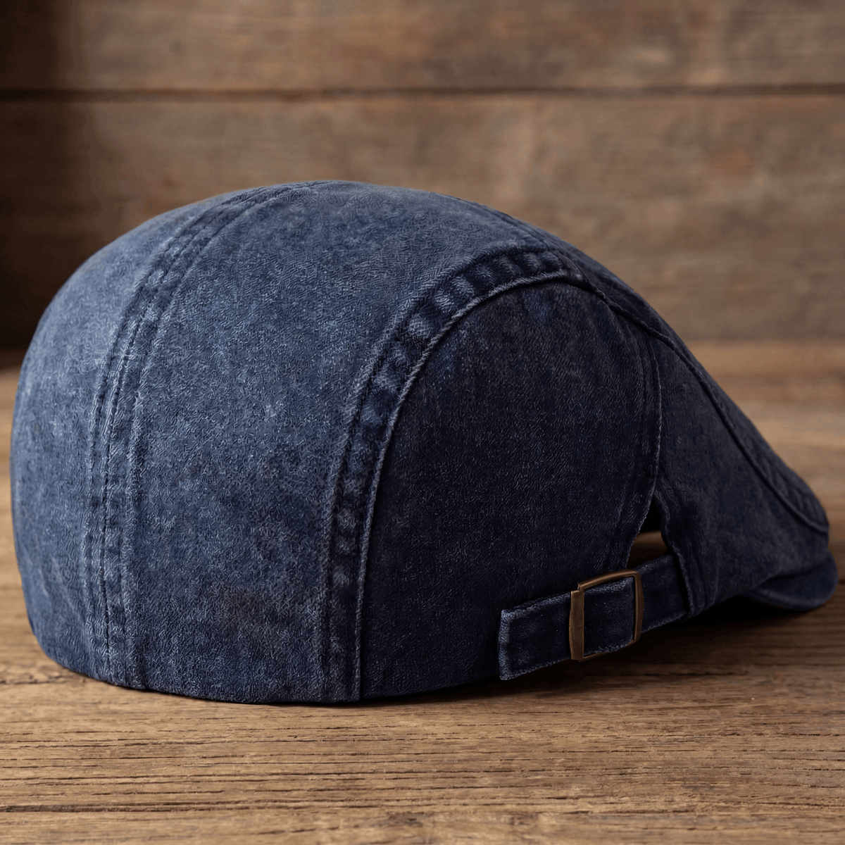 Men’s Denim Flat Cap