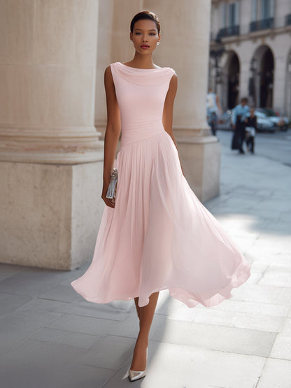 Women’s Pleated Midi Dress