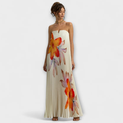 Women’s Sweetheart-Neck Maxi Dress