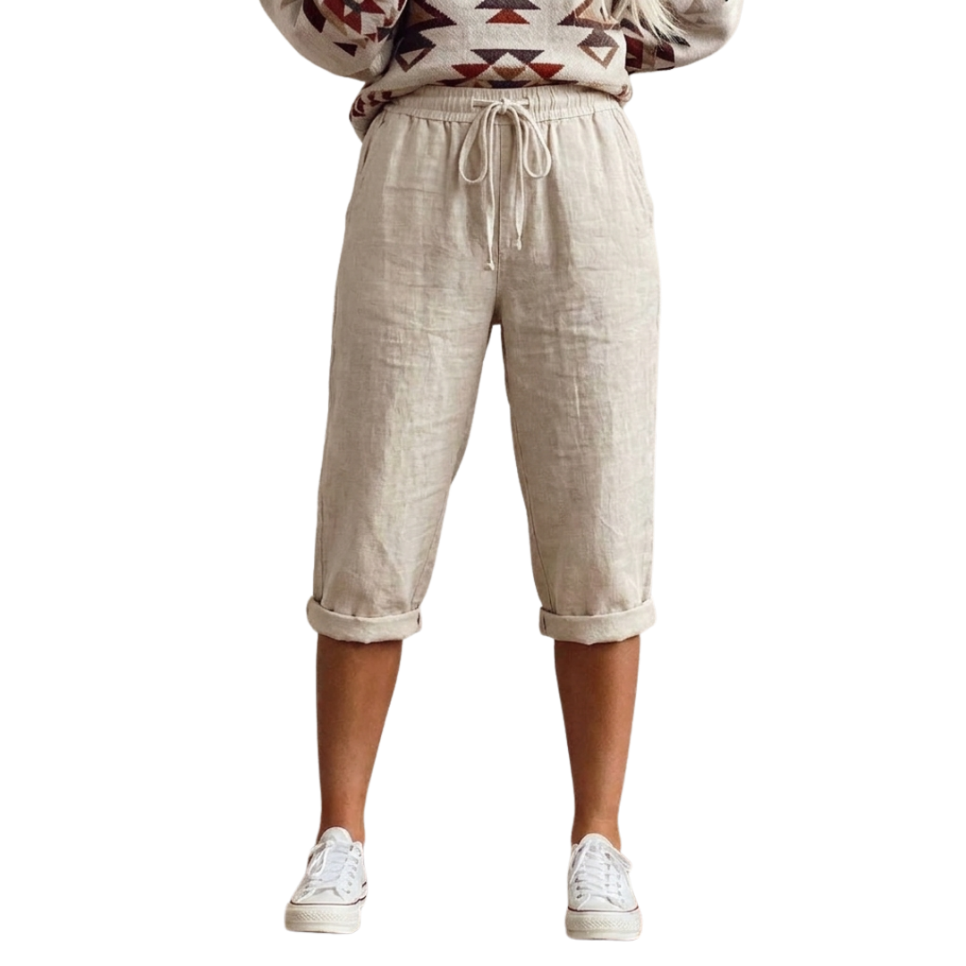 Women’s Cropped Drawstring Pants