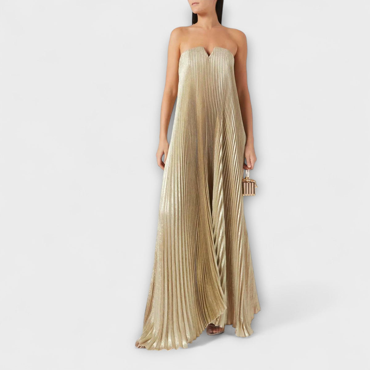 Women’s Sweetheart-Neck Maxi Dress