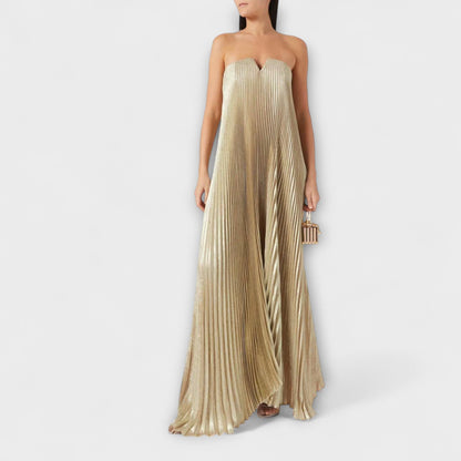 Women’s Sweetheart-Neck Maxi Dress