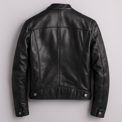 Men’s Leather Biker Jacket