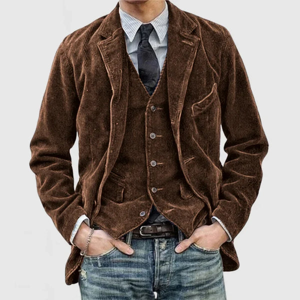 Women’s Vintage Jacket and Vest Set