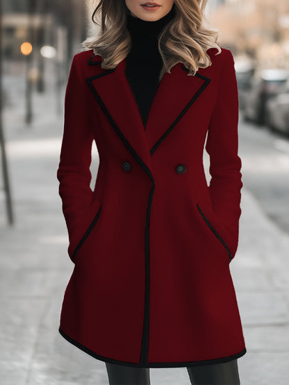 Women’s Double-Breasted Coat