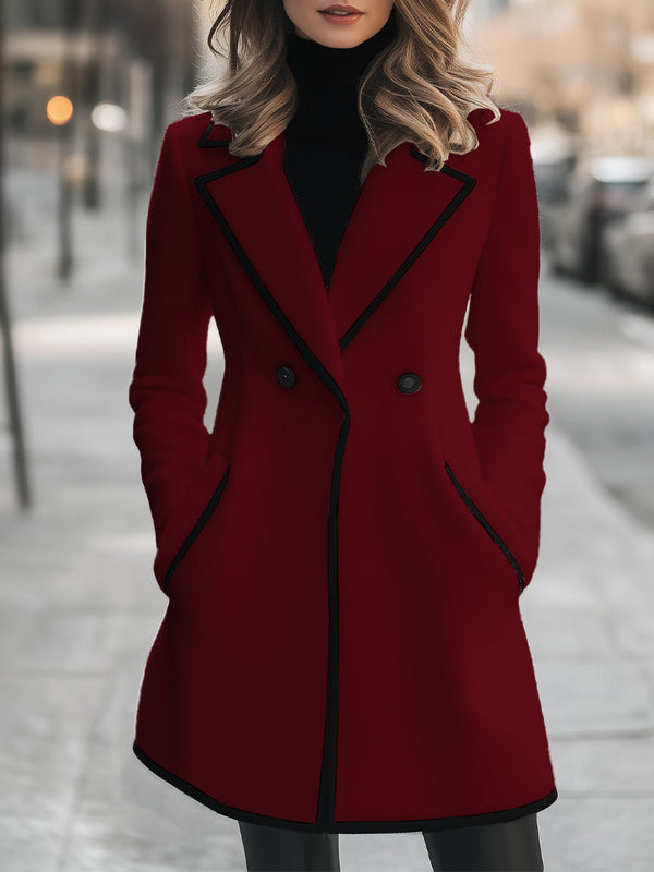 Women’s Double-Breasted Coat