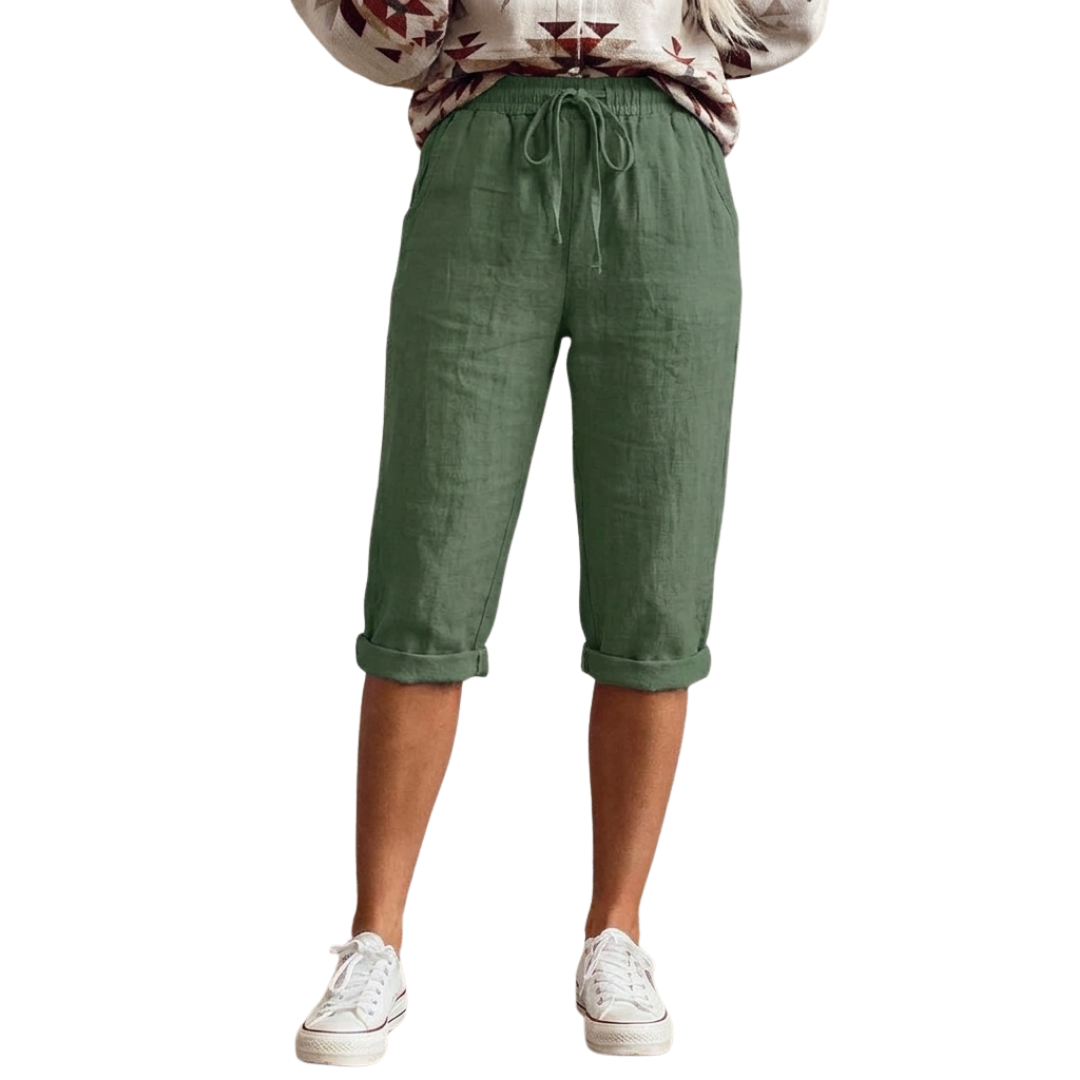 Women’s Cropped Drawstring Pants
