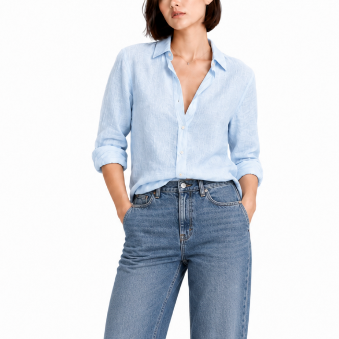 Women’s Relaxed Button-Up Shirt