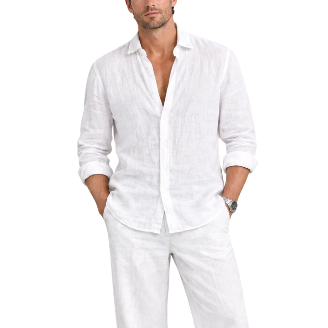 Men’s Casual Button-Up Shirt