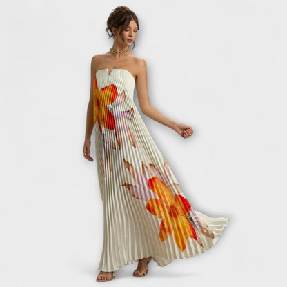 Women’s Sweetheart-Neck Maxi Dress