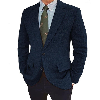 Men’s Retro Single-Breasted Jacket
