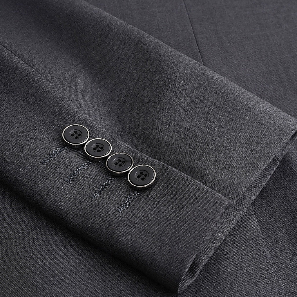Men’s Single-Breasted Casual Jacket