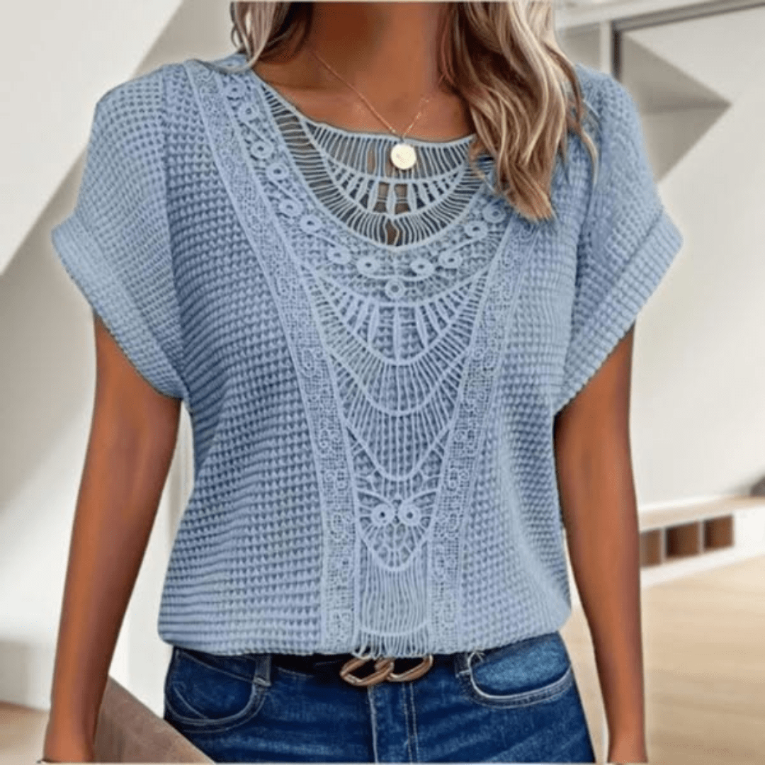 Women’s Elegant Ibiza-Style Top