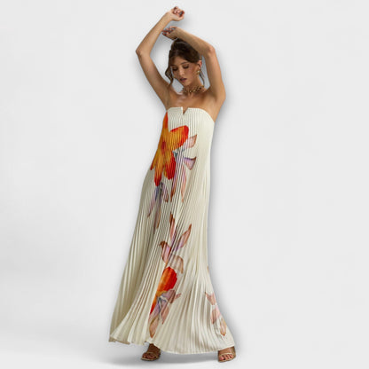 Women’s Sweetheart-Neck Maxi Dress