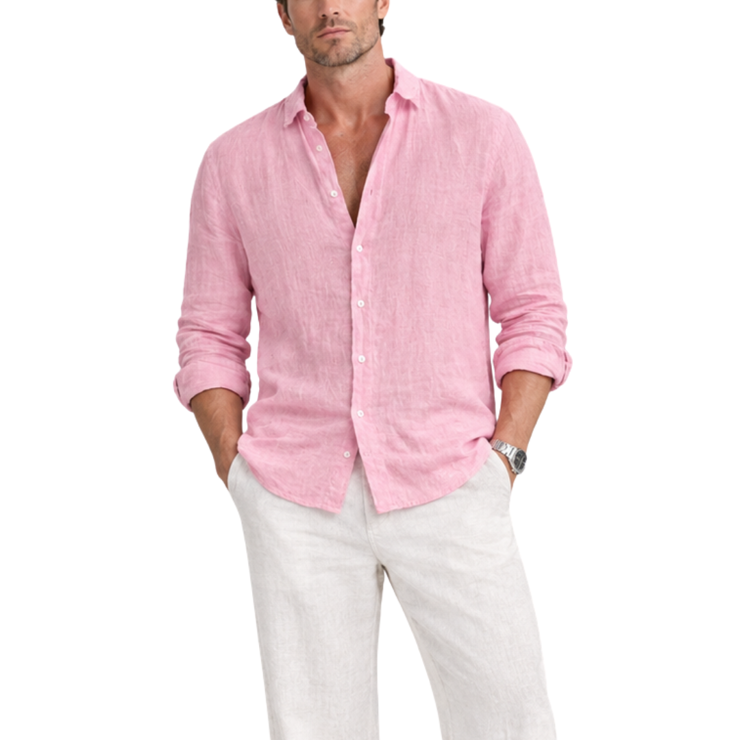 Men’s Casual Button-Up Shirt