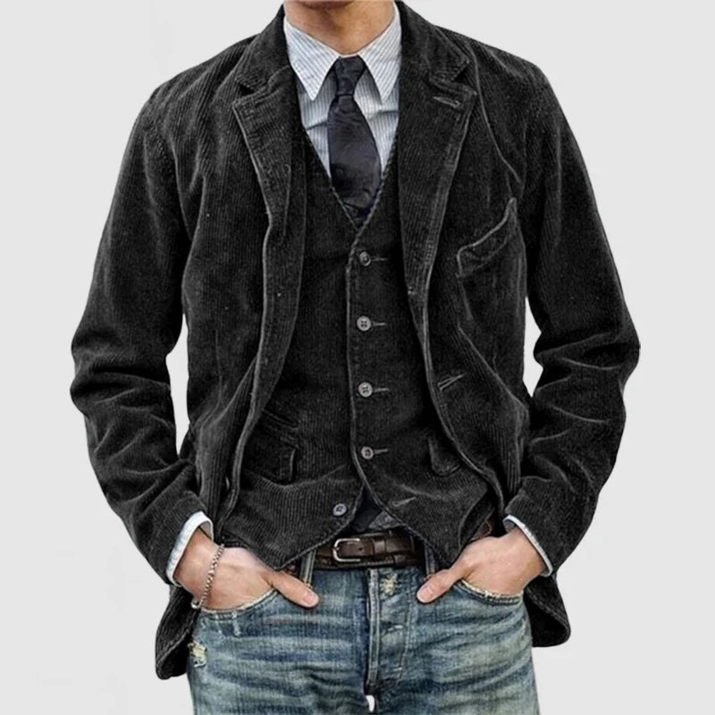 Women’s Vintage Jacket and Vest Set