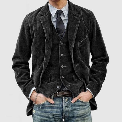 Women’s Vintage Jacket and Vest Set