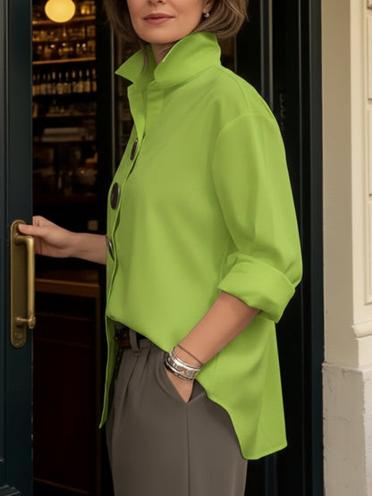 Women’s Button Collar Blouse