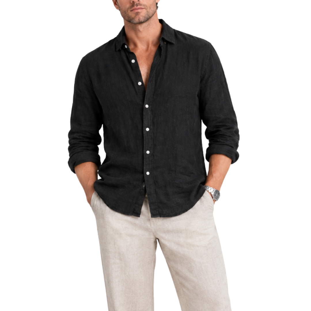 Men’s Casual Button-Up Shirt