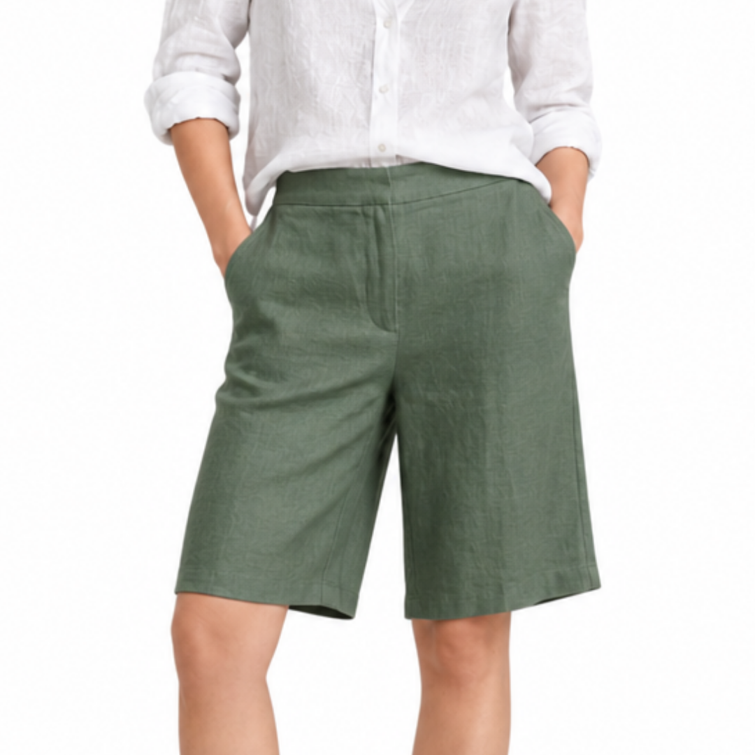 Women’s High-Waisted Tailored Shorts