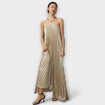 Women’s Sweetheart-Neck Maxi Dress