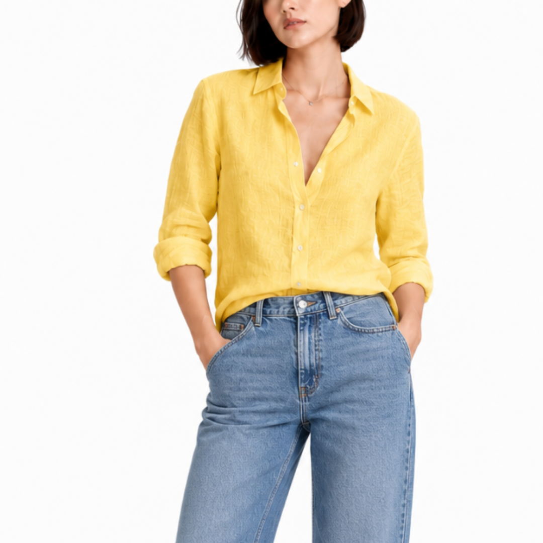 Women’s Relaxed Button-Up Shirt