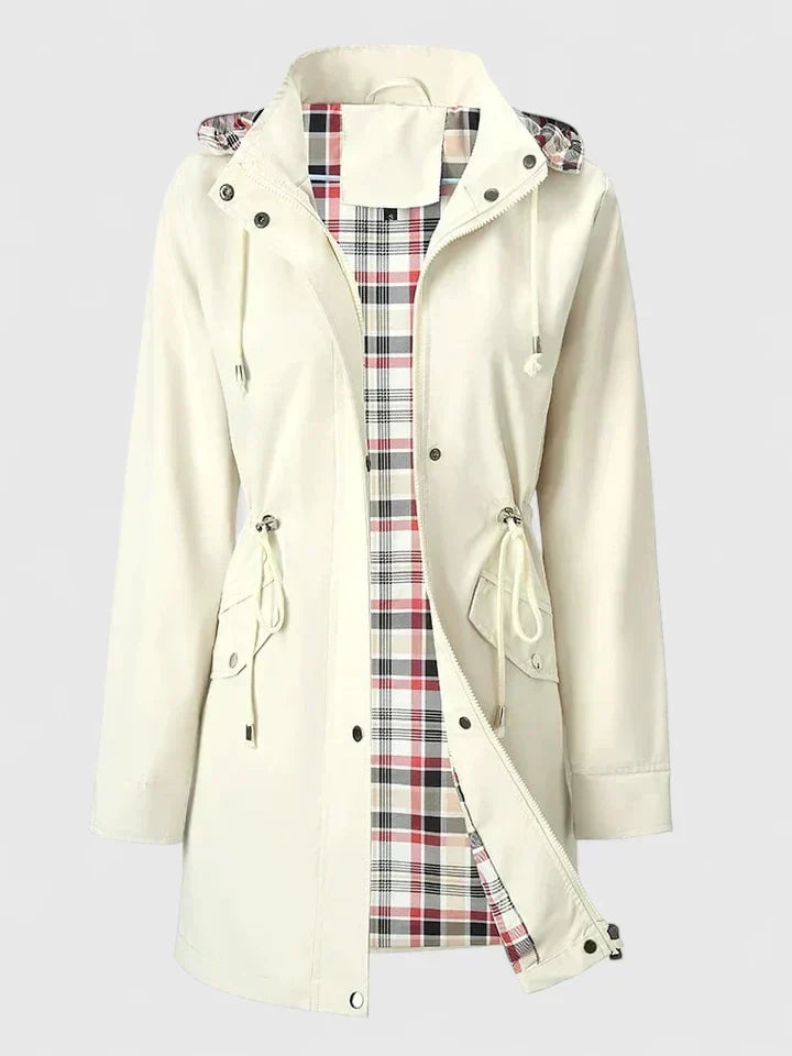 Women’s Longline Hooded Rain Jacket