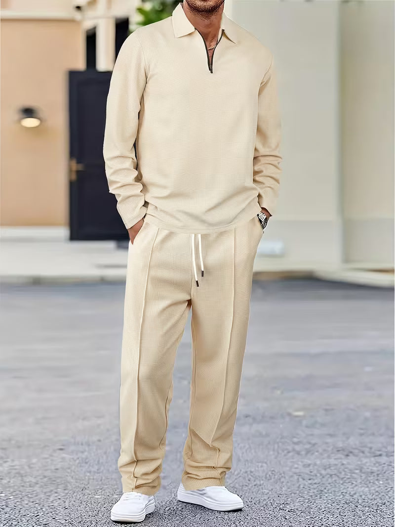 Men’s Zip Sweater and Pants Set