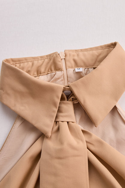 Women’s Sleeveless Halter Blouse