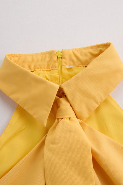 Women’s Sleeveless Halter Blouse