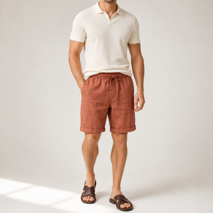 Men's Drawstring Casual Shorts