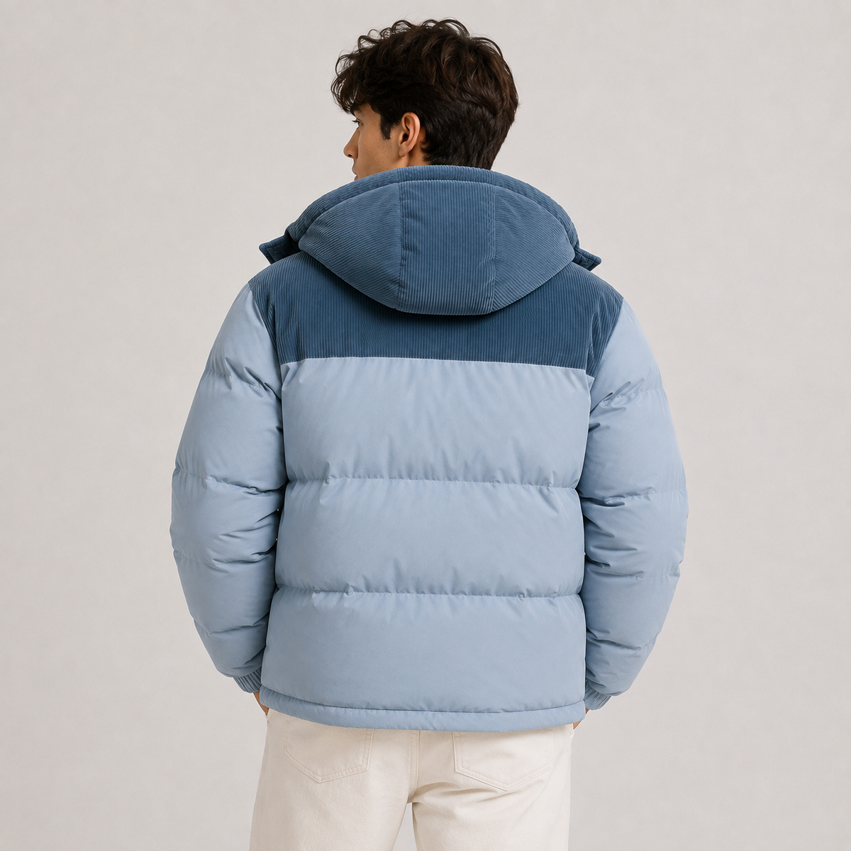 Men’s Hooded Winter Puffer Jacket