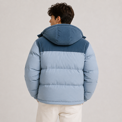 Men’s Hooded Winter Puffer Jacket