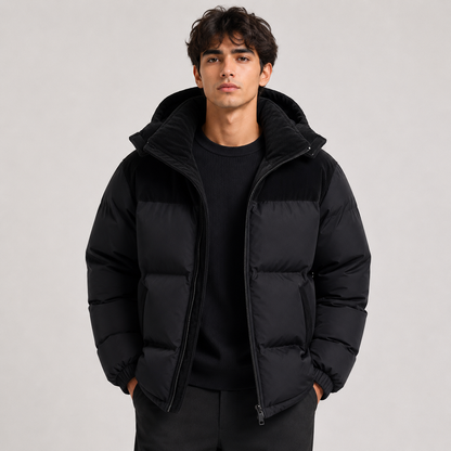 Men’s Hooded Winter Puffer Jacket