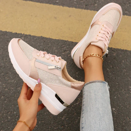 Orthopedic Metal Wedge Sneakers