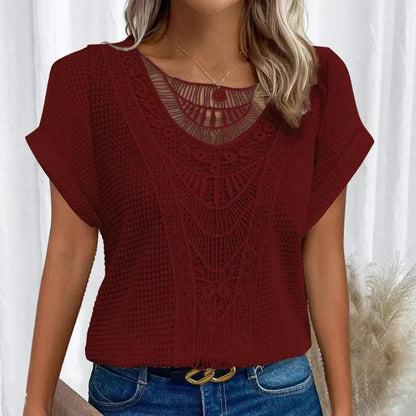 Women’s Elegant Ibiza-Style Top