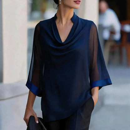 Women’s Draped Blouse