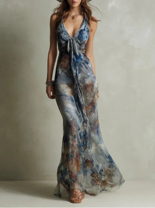 Women’s Floral Maxi Dress