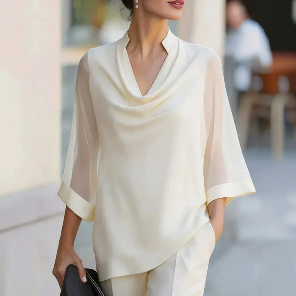 Women’s Draped Blouse