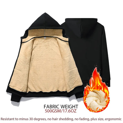 Women’s Plus-Size Hooded Winter Jacket