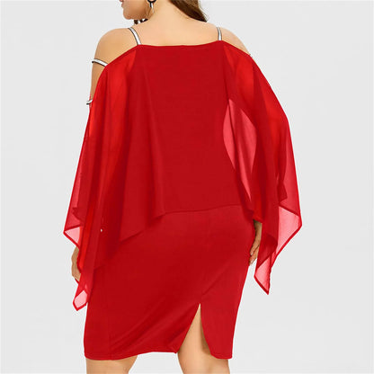 Women’s Plus-Size Off-the-Shoulder Lace Dress