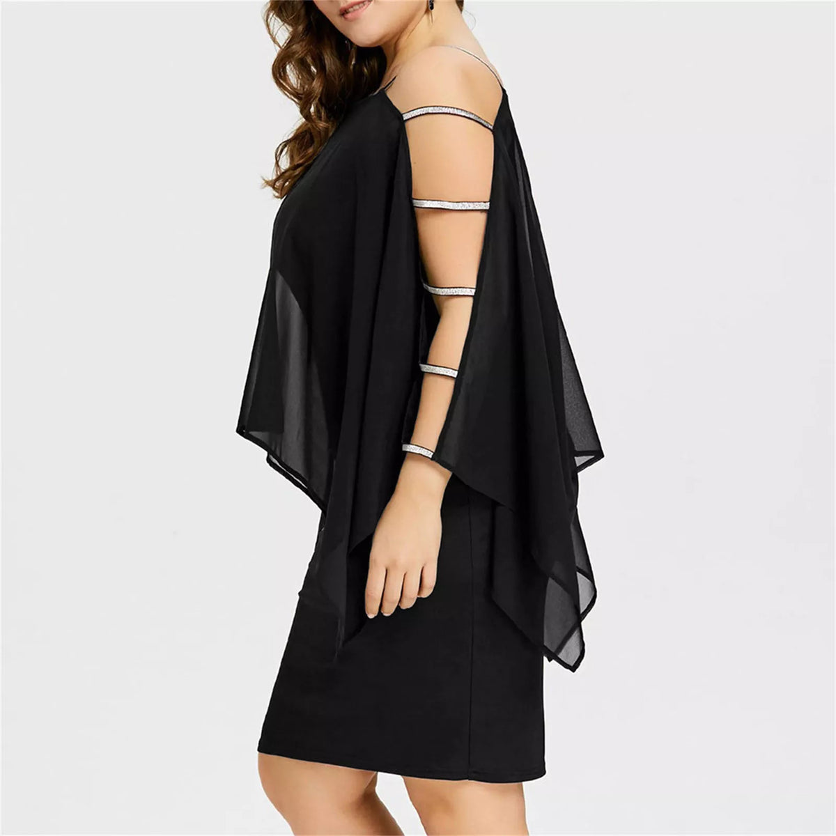 Women’s Plus-Size Off-the-Shoulder Lace Dress